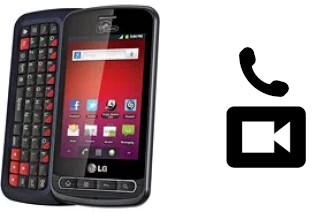 Passez des appels vidéo avec un LG Optimus Slider