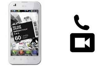 Passez des appels vidéo avec un LG Optimus Black (White version)