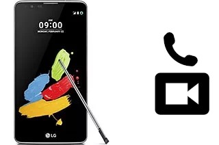 Passez des appels vidéo avec un LG Stylus 2