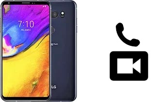 Passez des appels vidéo avec un LG V35 ThinQ