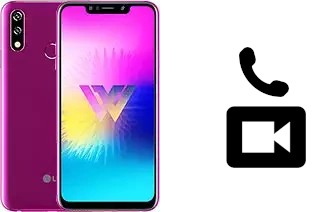 Passez des appels vidéo avec un LG W10