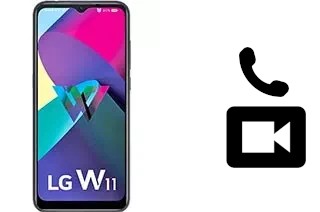 Passez des appels vidéo avec un LG W11