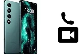 Passez des appels vidéo avec un Meizu 20 Infinity