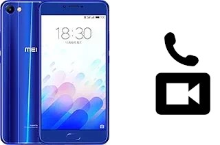 Passez des appels vidéo avec un Meizu M3x