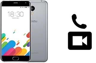 Passez des appels vidéo avec un Meizu M1 Metal