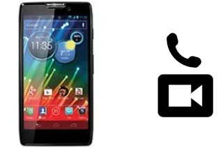 Passez des appels vidéo avec un Motorola RAZR HD XT925