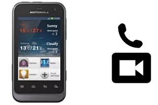 Passez des appels vidéo avec un Motorola Defy Mini XT320