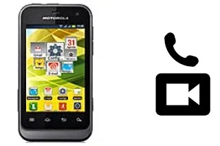 Passez des appels vidéo avec un Motorola Defy Mini XT321