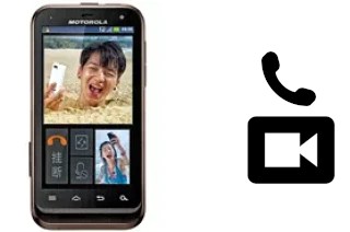 Passez des appels vidéo avec un Motorola DEFY XT535