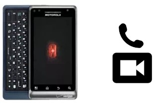 Passez des appels vidéo avec un Motorola DROID 2