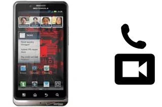 Passez des appels vidéo avec un Motorola DROID BIONIC XT875