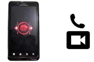 Passez des appels vidéo avec un Motorola Droid Bionic Targa