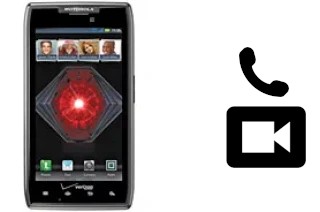 Passez des appels vidéo avec un Motorola DROID RAZR MAXX