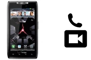 Passez des appels vidéo avec un Motorola DROID RAZR XT912