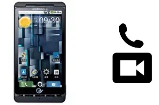 Passez des appels vidéo avec un Motorola DROID X ME811