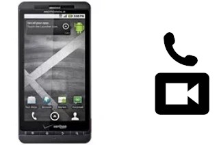 Passez des appels vidéo avec un Motorola DROID X