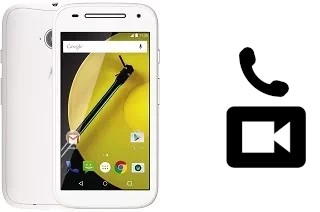 Passez des appels vidéo avec un Motorola Moto E Dual SIM (2nd gen)