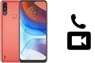 Passez des appels vidéo avec un Motorola Moto E7 Power