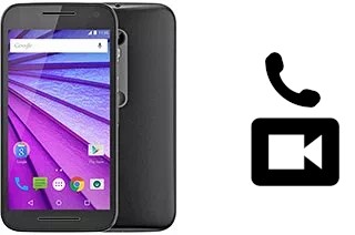 Passez des appels vidéo avec un Motorola Moto G (3rd gen)