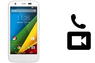 Passez des appels vidéo avec un Motorola Moto G 4G