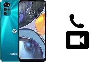 Passez des appels vidéo avec un Motorola Moto G22
