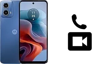 Passez des appels vidéo avec un Motorola Moto G34