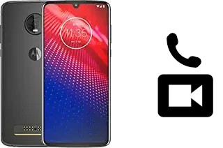 Passez des appels vidéo avec un Motorola Moto Z4