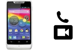 Passez des appels vidéo avec un Motorola RAZR D1