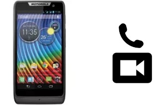 Passez des appels vidéo avec un Motorola RAZR D3