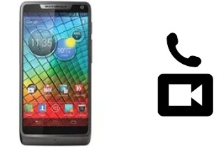 Passez des appels vidéo avec un Motorola RAZR i XT890