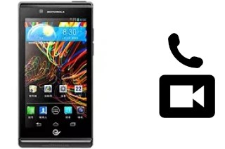 Passez des appels vidéo avec un Motorola RAZR V XT889