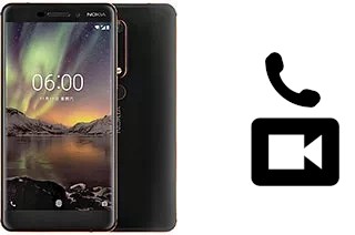 Passez des appels vidéo avec un Nokia 6.1