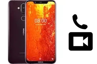 Passez des appels vidéo avec un Nokia 8.1