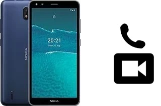 Passez des appels vidéo avec un Nokia C1 2nd Edition