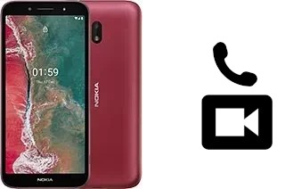 Passez des appels vidéo avec un Nokia C1 Plus