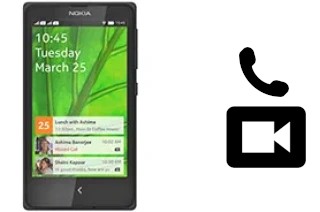 Passez des appels vidéo avec un Nokia X+