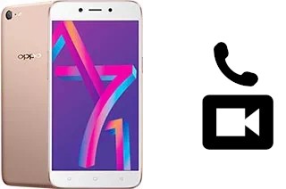 Passez des appels vidéo avec un Oppo A71 (2018)