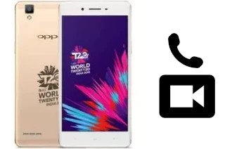 Passez des appels vidéo avec un Oppo F1 ICC WT20