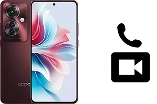 Passez des appels vidéo avec un Oppo F25 Pro