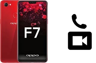 Passez des appels vidéo avec un Oppo F7