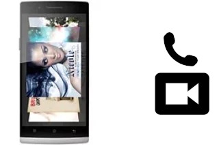 Passez des appels vidéo avec un Oppo Find 5