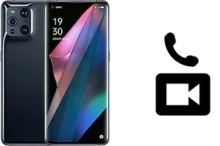 Passez des appels vidéo avec un Oppo Find X3