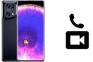 Passez des appels vidéo avec un Oppo Find X5 Pro