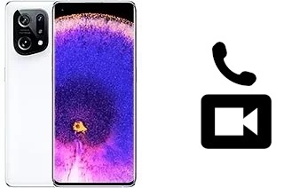 Passez des appels vidéo avec un Oppo Find X5