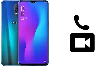 Passez des appels vidéo avec un Oppo R17