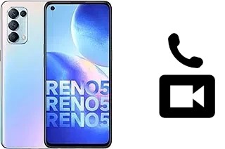 Passez des appels vidéo avec un Oppo Reno5 4G