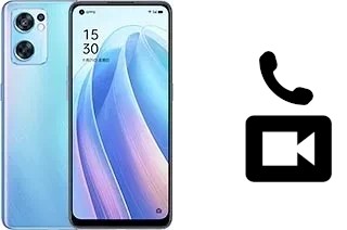 Passez des appels vidéo avec un Oppo Reno7 SE 5G