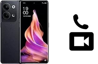 Passez des appels vidéo avec un Oppo Reno9