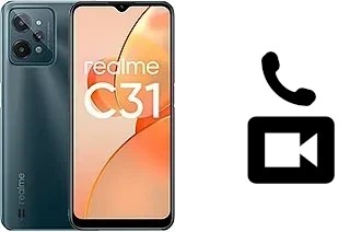 Passez des appels vidéo avec un Realme C31