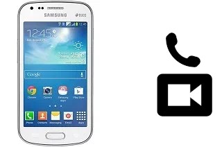 Passez des appels vidéo avec un Samsung Galaxy S Duos 2 S7582